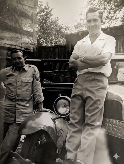 Fred Okey and Dave White
