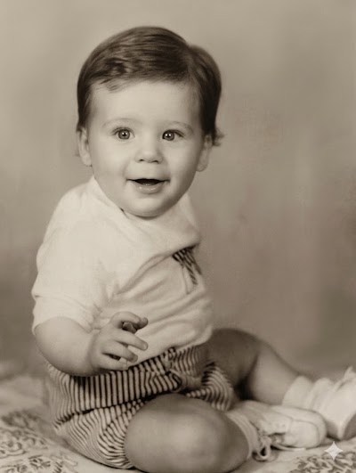 Uncle Davey as a Baby