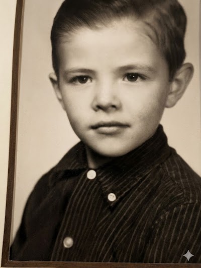 Michael L. Dutton as a boy 