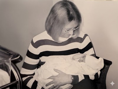 Carol White Puckett and Alura Dutton (baby)