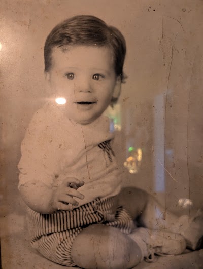 Uncle Davey as a Baby